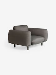 MADE.COM Grey Samaya Outdoor Garden Lounge Chair - Image 4 of 5