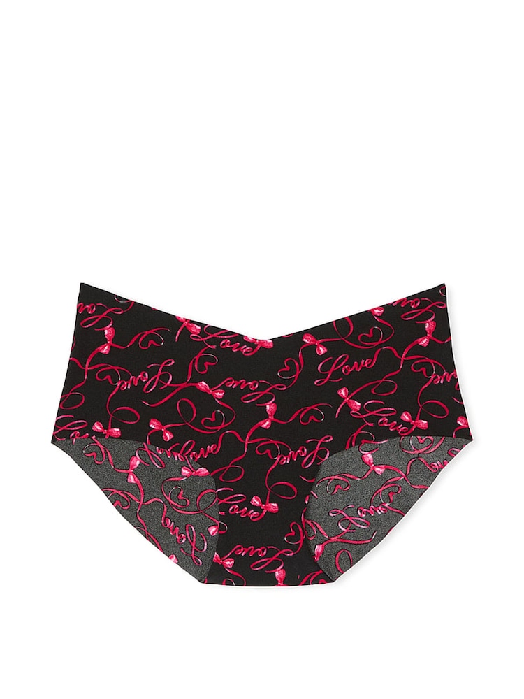Victoria's Secret Black Love Script Hipster Knickers - Image 3 of 3