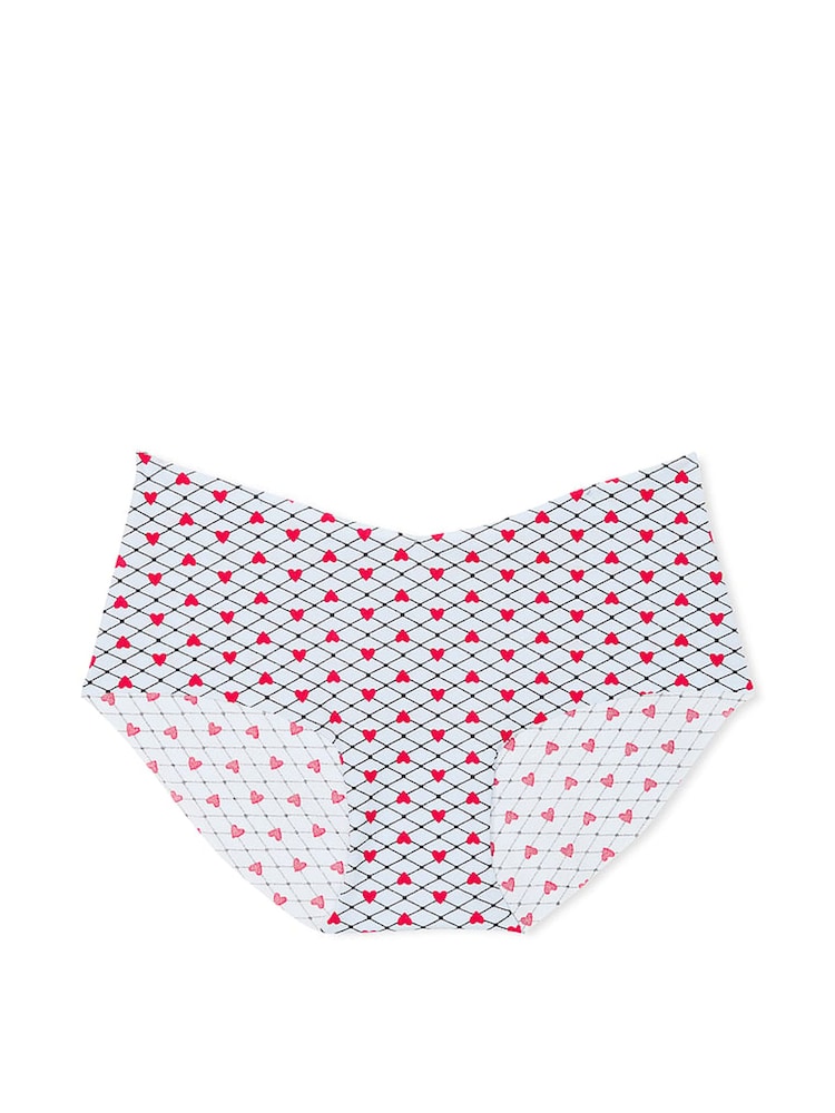 Victoria's Secret Light Blue Fishnet Heart Hipster Knickers - Image 3 of 3
