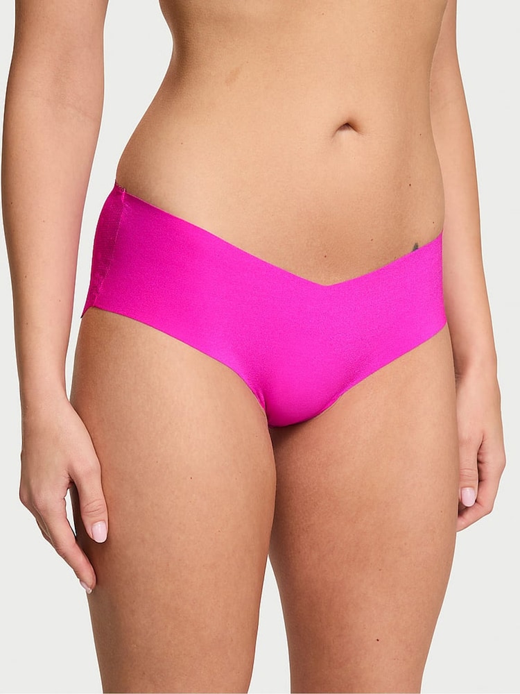 Victoria's Secret Bali Orchid Pink Hipster Heart Mesh Back Knickers - Image 1 of 3