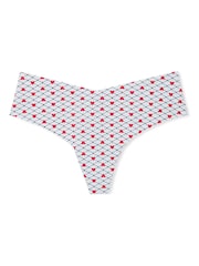 Victoria's Secret Light Blue Fishnet Heart Thong Knickers - Image 3 of 3