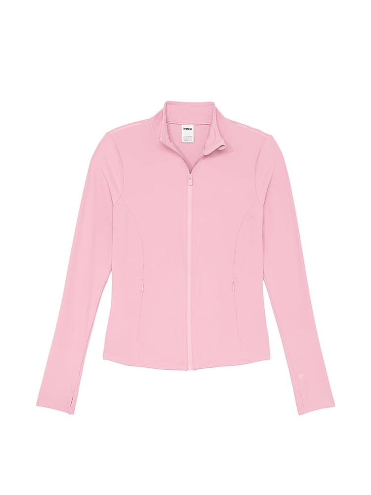 Victoria's Secret PINK Cameo Pink Relay Full Zip Jacket - Image 3 of 3 Victoria's Secret PINK Cameo Pink Relay Full Zip Jacket - Image 3 of 3