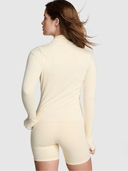 Victoria's Secret PINK White Shell Relay Full Zip Jacket - Image 2 of 3