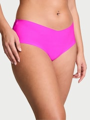 Victoria's Secret Bali Orchid Pink Cheeky Heart Mesh Back Knickers - Image 1 of 3
