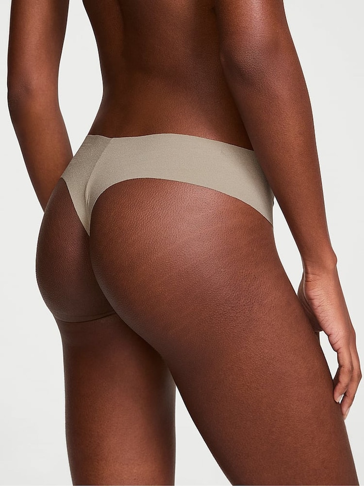 Victoria's Secret Turtle Dove Brown Thong Knickers - Image 2 of 3