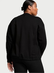 Victoria's Secret Black Fleece Crewneck Sweatshirt - Image 2 of 3