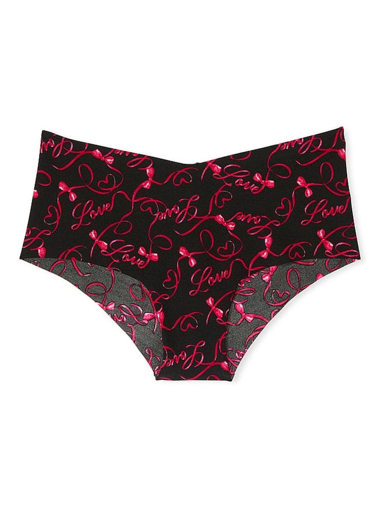 Victoria's Secret Black Love Script Cheeky Knickers - Image 3 of 3