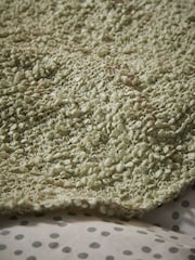 MADE.COM Mint Agda Boucle Textured Throw - Image 2 of 4