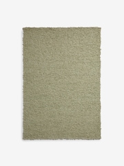 MADE.COM Mint Agda Boucle Textured Throw - Image 4 of 4