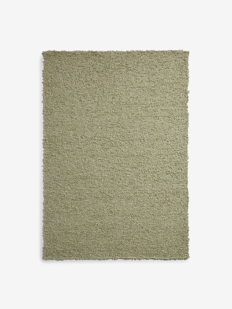 MADE.COM Mint Agda Boucle Textured Throw - Image 4 of 4
