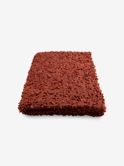 MADE.COM Rust Agda Boucle Textured Throw - Image 4 of 4