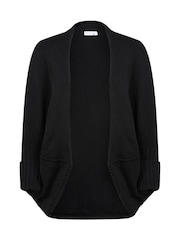 Черный - Celtic & Co. Supersoft Cocoon Cardigan - Image 2 of 7