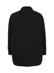 Черный - Celtic & Co. Supersoft Cocoon Cardigan - Image 3 of 7
