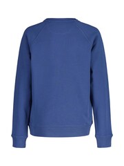 GANT Blue Shield Crew Neck Sweatshirt - Image 2 of 2