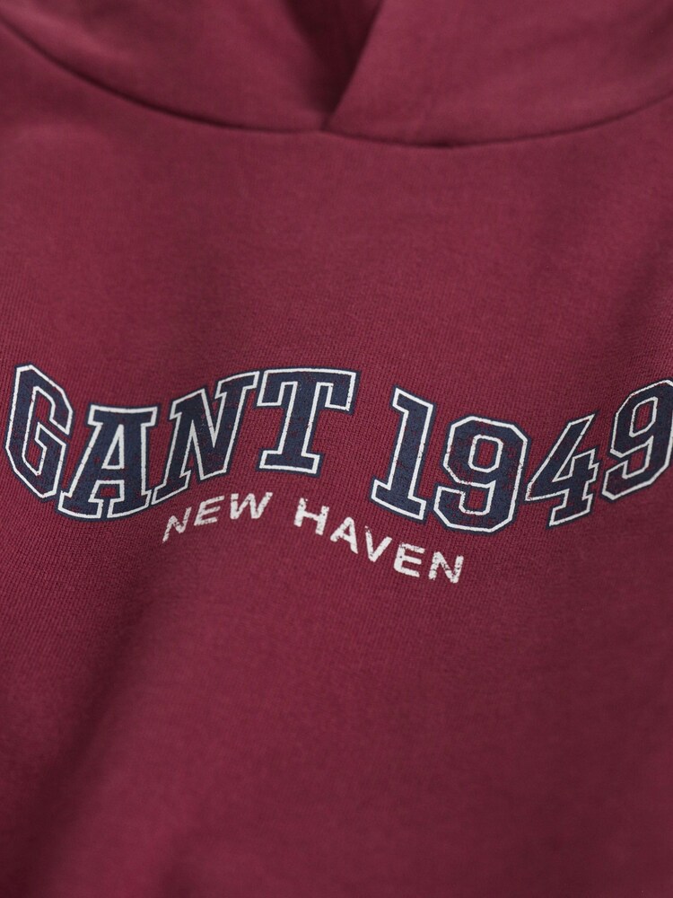 GANT Red 1949 100% Cotton Hoodie - Image 3 of 3