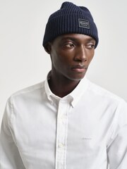 Weiß - GANT Slim Pinpoint Oxford 100% Cotton Shirt - Bild 5 von 5