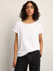 Multi Cap Sleeve 100% Cotton T-Shirts 7 Pack - Image 2 of 13