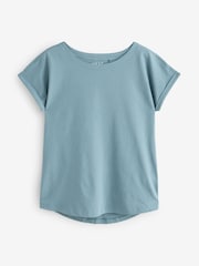 Multi Cap Sleeve 100% Cotton T-Shirts 7 Pack - Image 6 of 13