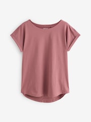 Multi Cap Sleeve 100% Cotton T-Shirts 7 Pack - Image 7 of 13