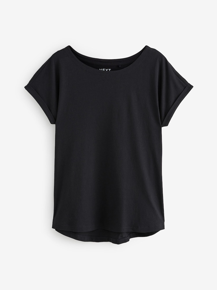 Multi - T-shirt à manches courtes 100% coton 7 Paquet - Image 8 of 13