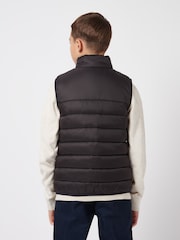 U.S. Polo Assn. Boys Panelled Quilted Gilet - Image 4 of 9