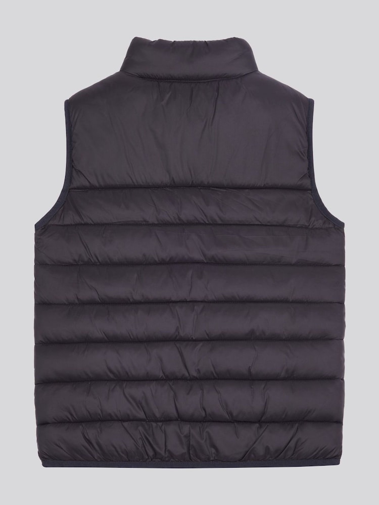 U.S. Polo Assn. Boys Panelled Quilted Gilet - Image 7 of 9