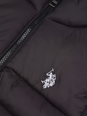 U.S. Polo Assn. Boys Panelled Quilted Gilet - Image 8 of 9