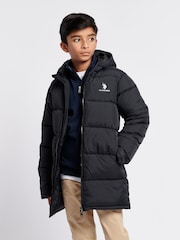 U.S. Polo Assn. Boys Longline Puffer Jacket - Image 5 of 11