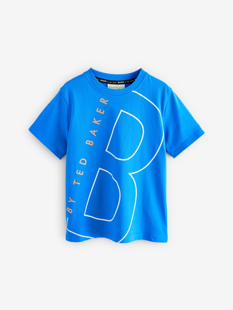Baker by Ted Baker Graphic Print T-Shirts 3 Pack - Image 3 of 7