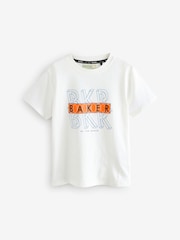 Baker by Ted Baker Graphic Print T-Shirts 3 Pack - Image 4 of 7