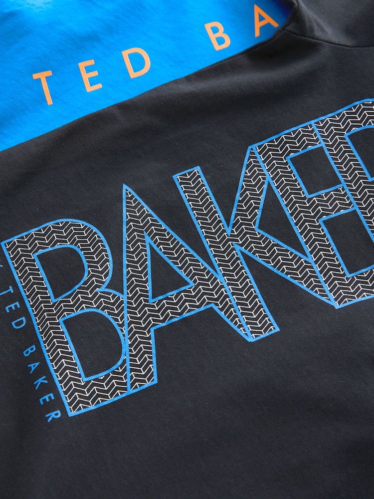 Baker by Ted Baker Graphic Print T-Shirts 3 Pack - Image 7 of 7