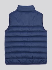 U.S. Polo Assn. Boys Panelled Quilted Gilet - Image 7 of 9