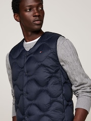Tommy Hilfiger Blue Onion Quilted Down Liner Vest - Image 3 of 5