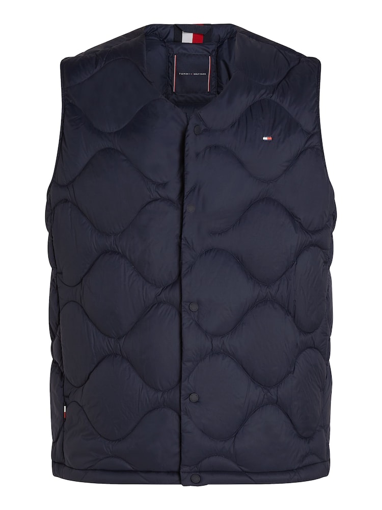 Tommy Hilfiger Blue Onion Quilted Down Liner Vest - Image 5 of 5