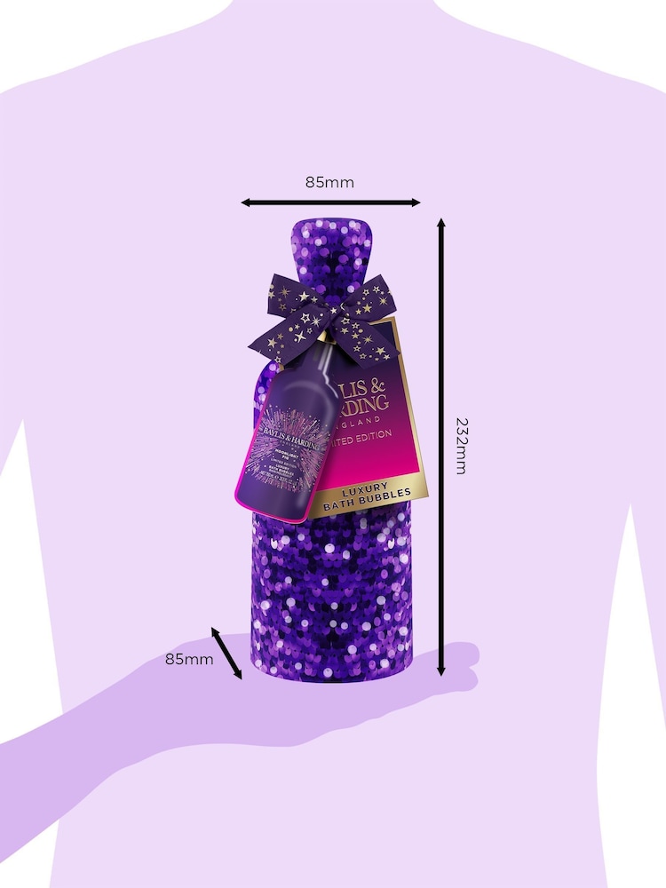 Baylis & Harding Moonlight Fig Sparkly Sequin Bath Bubbles Gift Set - Image 5 of 5