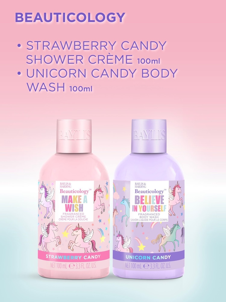 Baylis & Harding Beauticology Candy Unicorn Beauty Bag Gift Set - Image 2 of 5