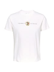 Tommy Jeans Regular Fit 100% Cotton Crest Linear T-Shirt - Bild 5 von 5