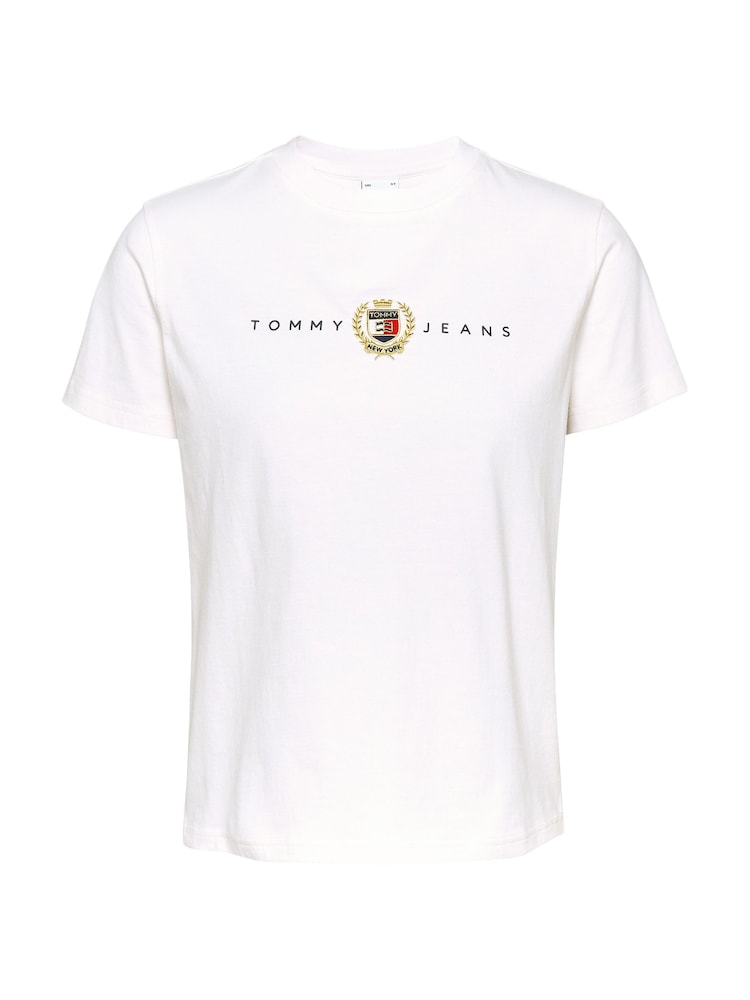 Tommy Jeans Regular Fit 100% Cotton Crest Linear T-Shirt - Bild 5 von 5