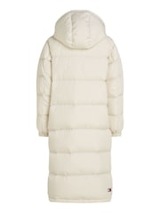 Tommy Jeans Natural Alaska Long Puffer Jacket - Image 5 of 6