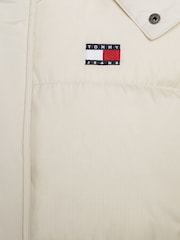 Tommy Jeans Natural Alaska Long Puffer Jacket - Image 6 of 6