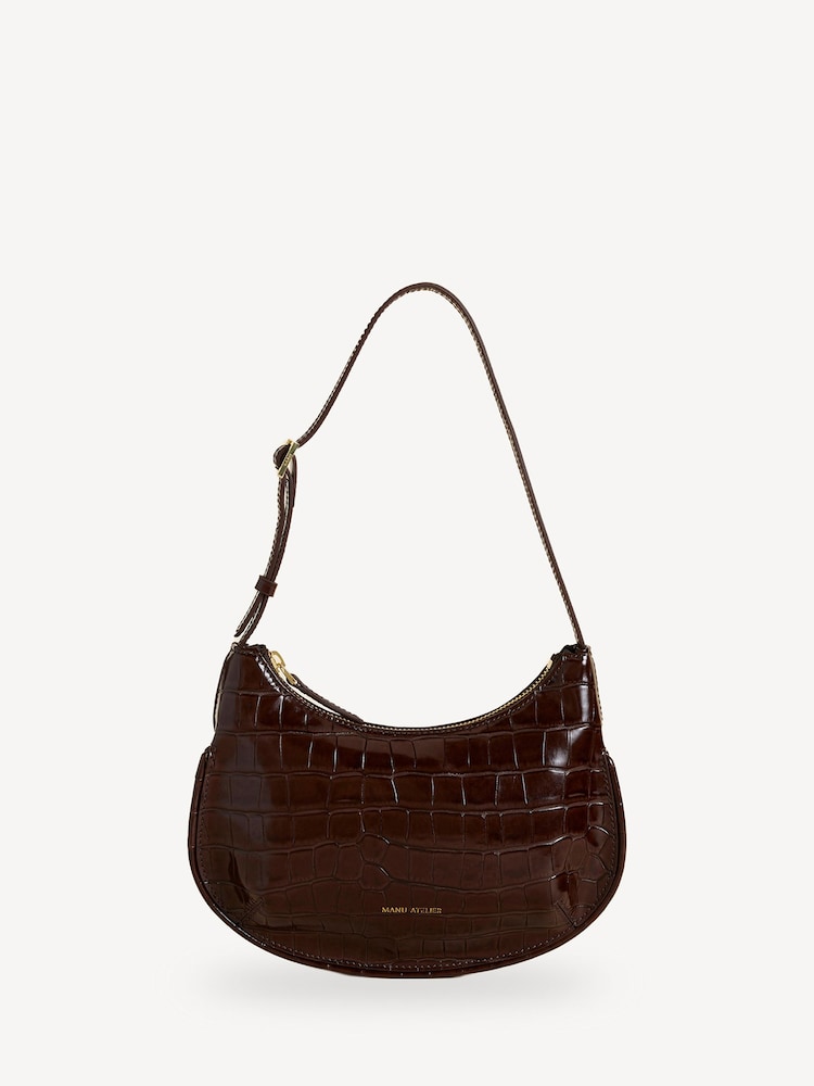 Manu Atelier Reddish Brown Ilda Bag - Image 1 of 10