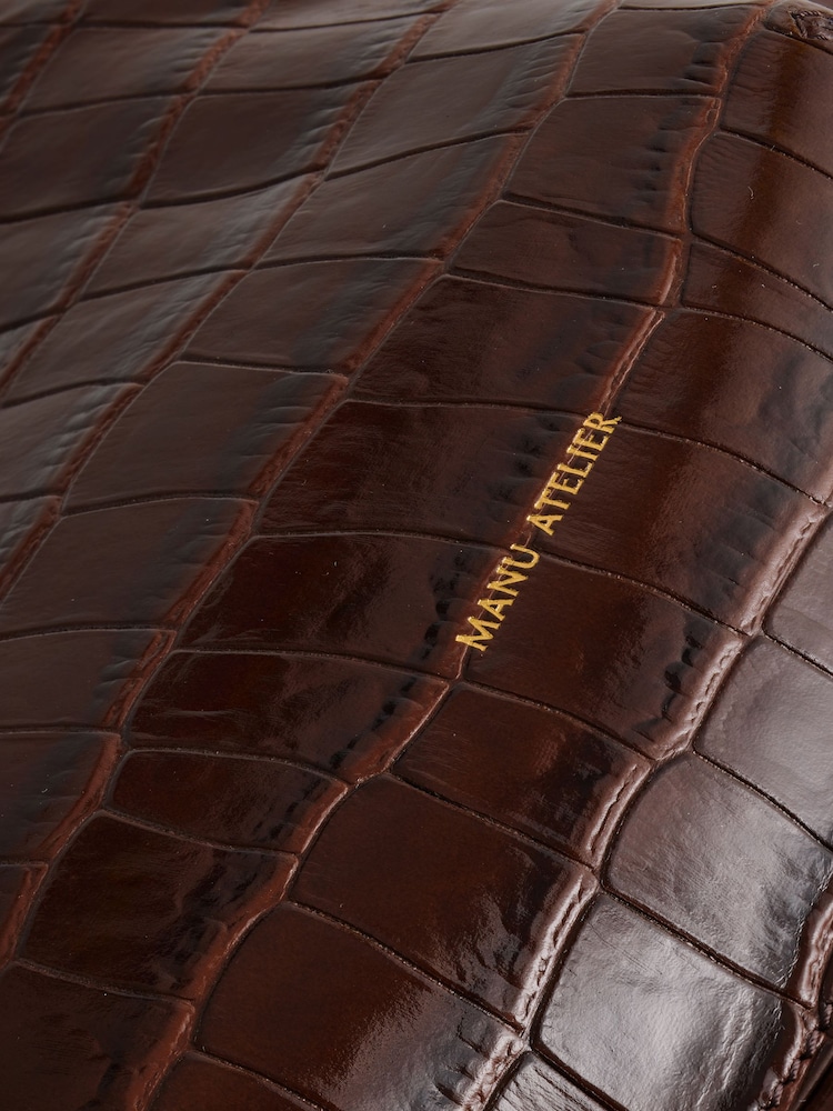 Manu Atelier Reddish Brown Ilda Bag - Image 10 of 10