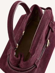 Manu Atelier Merlot Suede Le Cambon 20 Bag - Image 7 of 9