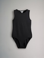 The Set Black / Animal 2 Pack Smoothing Sleeveless Bodysuits - Image 8 of 10