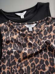 The Set Black / Animal 2 Pack Smoothing Sleeveless Bodysuits - Image 9 of 10