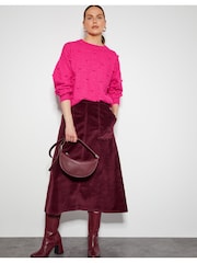 Monsoon Pink Bonita Bobble Jumper - Image 3 of 5