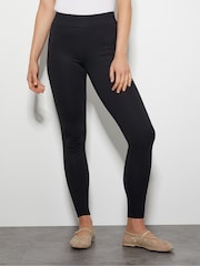 Monsoon Black Pree High Rise Ponte Leggings - Image 1 of 4