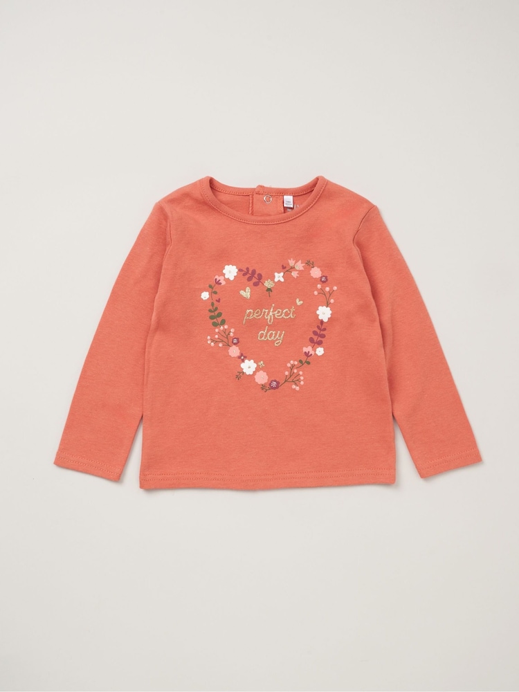 Lily & Jack Faux Fur Gilet 100% Cotton Top and Leggings Outfit Set - Image 4 of 6