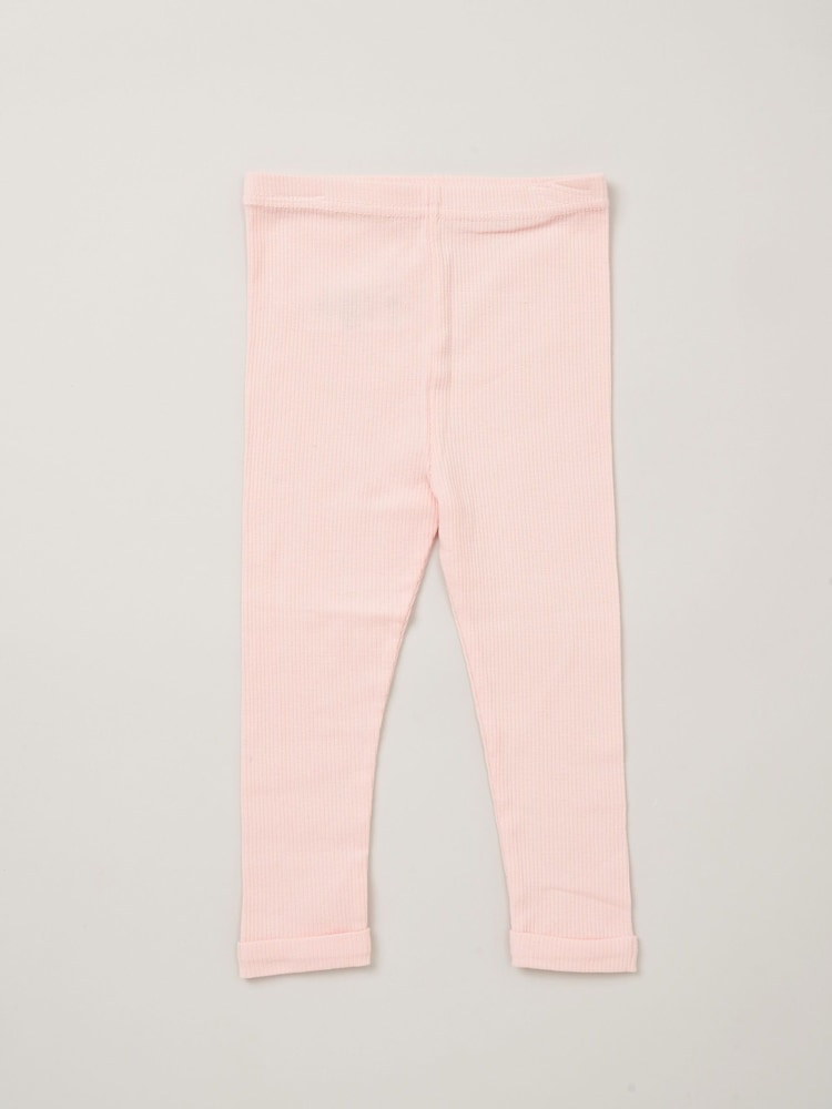 Lily & Jack Faux Fur Gilet 100% Cotton Top and Leggings Outfit Set - Image 4 of 6