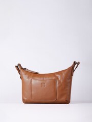 Lakeland Leather Brown Talkin Small Cross-Body Bag - Image 1 of 6